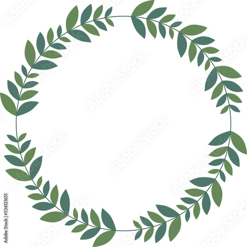 Leaf Frame Wreath 