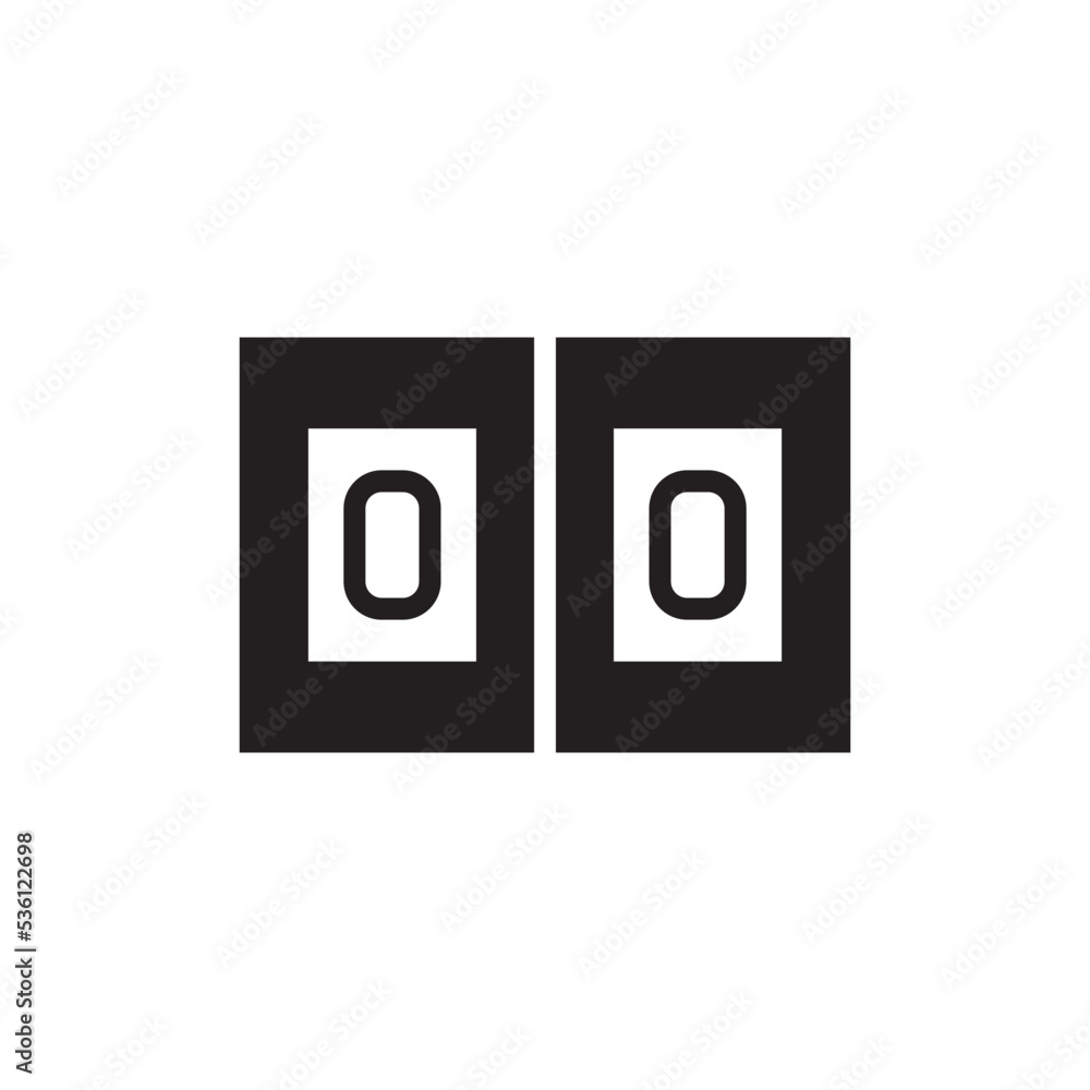Score Board Icon Vector Illustration Flat Design Score Board Icon Vector Illustration Flat Design