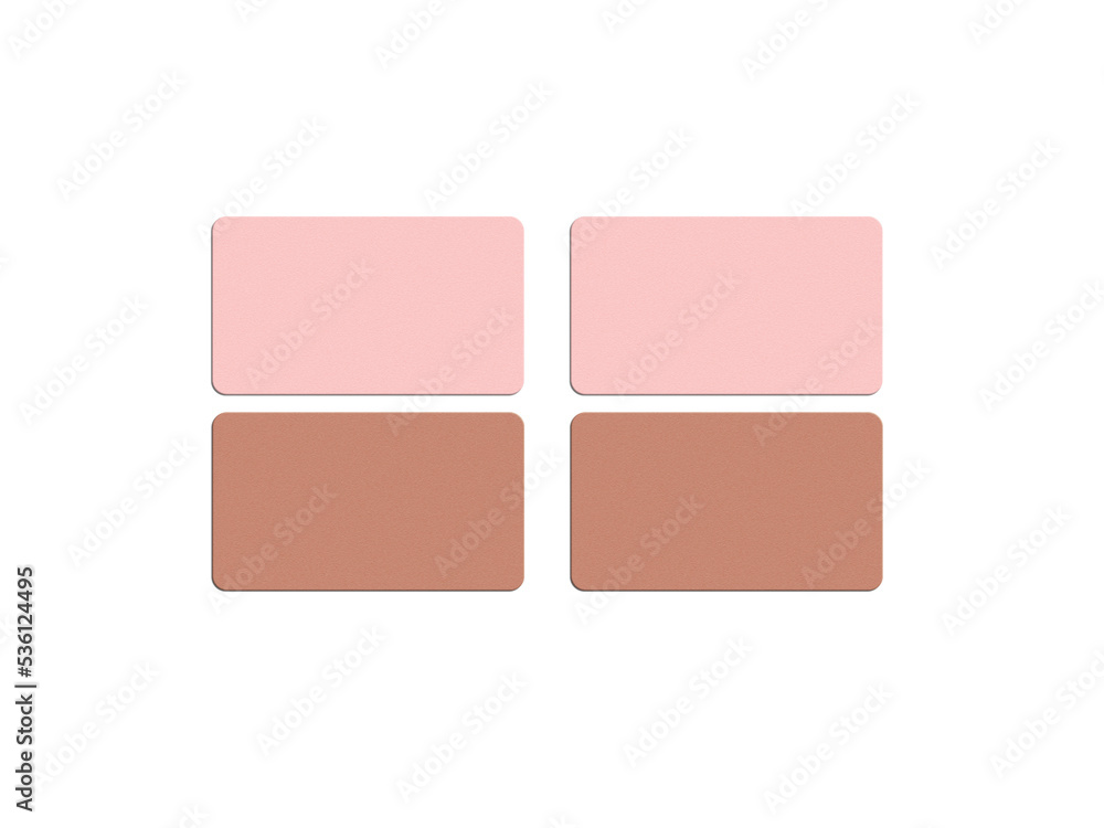 Fototapeta premium Minimal business card mockup