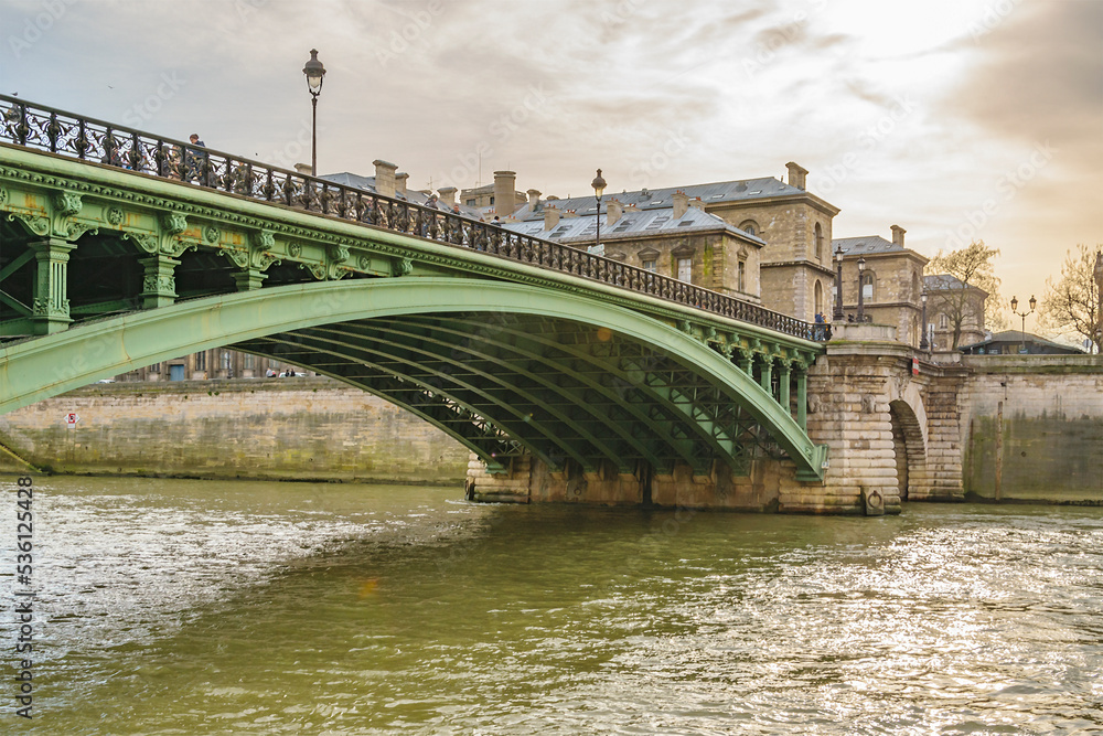 Bridge over sena river, paris