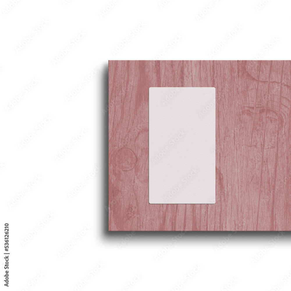 Fototapeta premium Minimal business card mockup