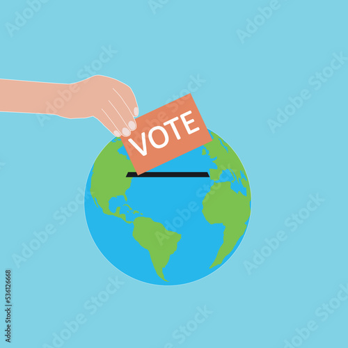 International Day of Democracy, Election for world, Human Right