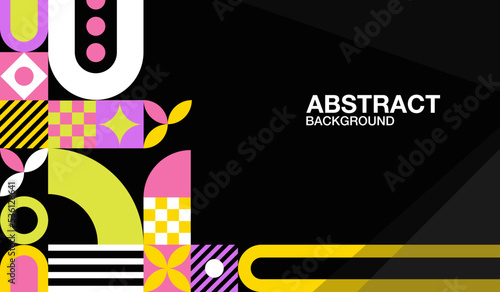 Graphic design geometric wallpaper