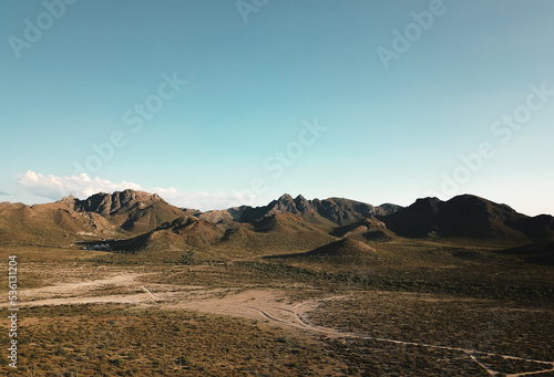 Mountain behind tecolote, La Paz, Baja California sur, Mexico