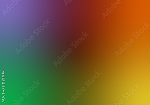 Fondo otoñal abstracto en morado, violeta rojo, naranja, verdes, mostaza y marrón