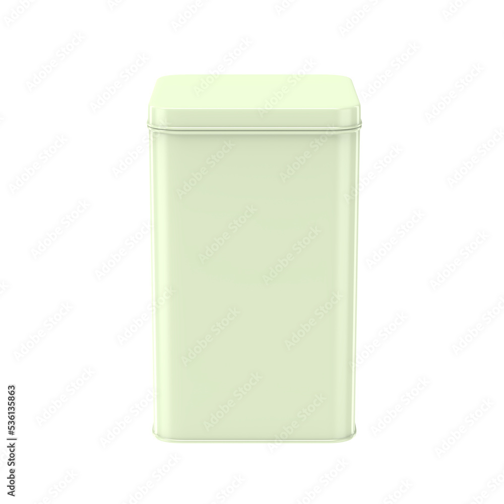 Laundry detergent powder box 3D render for mockup Laundry detergent powder box 3D render for mockup