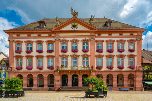 The Town Hall at the Market Place in Gengenbach, Kinzigtal Valley. Baden Wuerttemberg, Germany, Europe photo