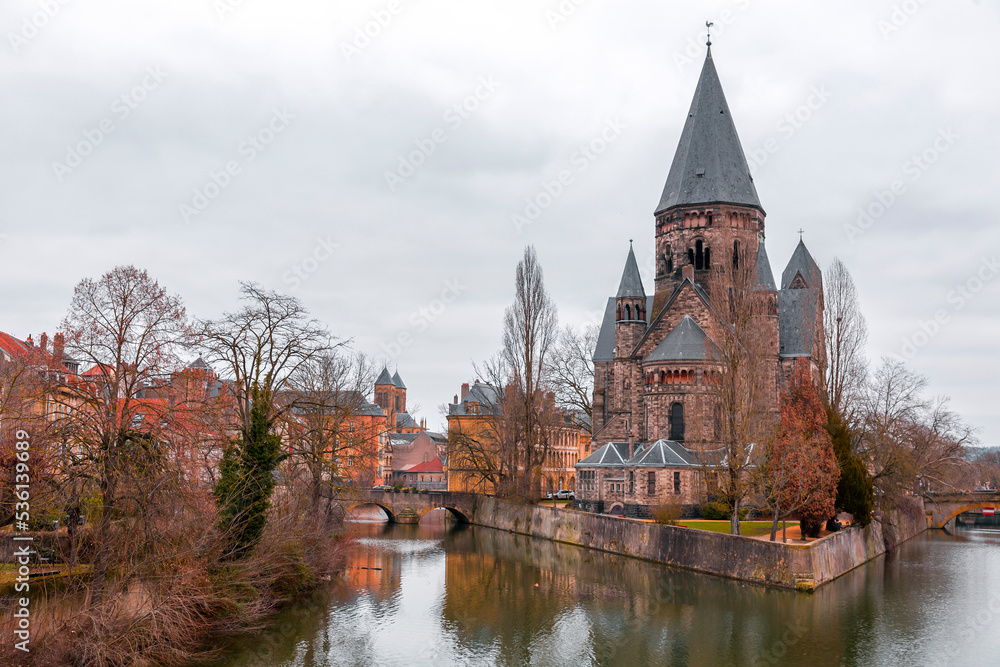 Temple Neuf or the New Temple in Metz, France