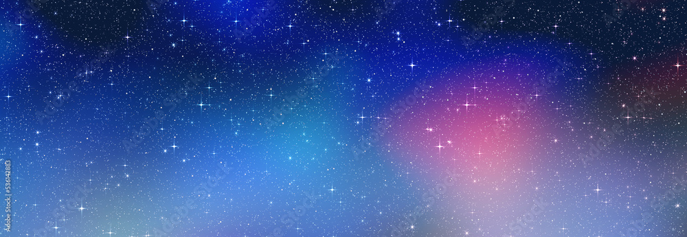 Night color sky with stars in space Night color sky with stars in space