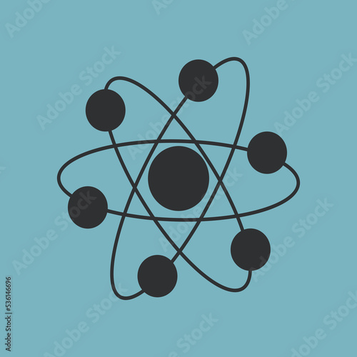 Molecule model line set. Structure of molecules in chemistry, science teachers innovative educational poster. Molecule icon outline art illustration isolated on white background.