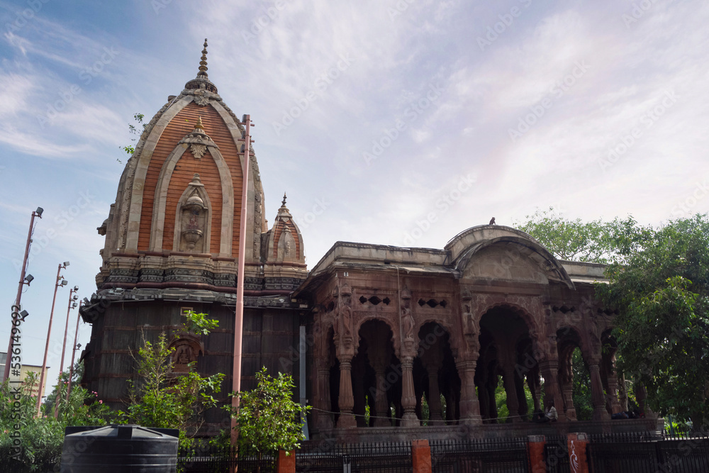 Krishnapura Chhatri, Indore, Madhya Pradesh. Indian Architecture. Ancient Architecture of Indian temple.