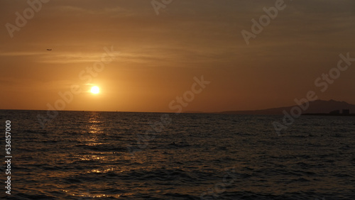 sunset on the beach © ixbalanque