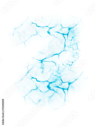 Isolated blue marble texture overlay 