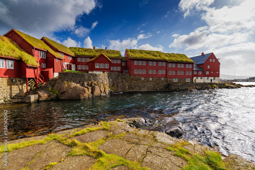 Tinganes - Government of the Faroe Islands.