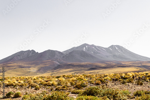 mountains located in the Atacama Desert, Chile