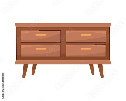 furniture wooden drawer