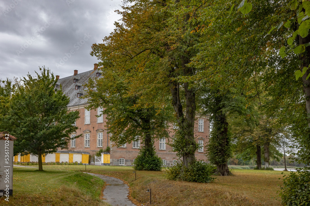 Valdemar's castle is a building located on the island of Tåsinge just south of Fyn  five kilometers from Svendborg. The castle was built in the years 1639–1644 by King Christian IV ,Denmark,(Museum)