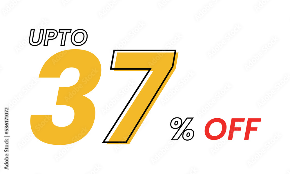 up to 37 percent Vector Template, upto 37 percent off offer template vector up to 37 percent Vector Template, upto 37 percent off offer template vector