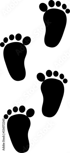 footprint foot steps