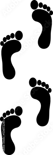 footprint foot steps