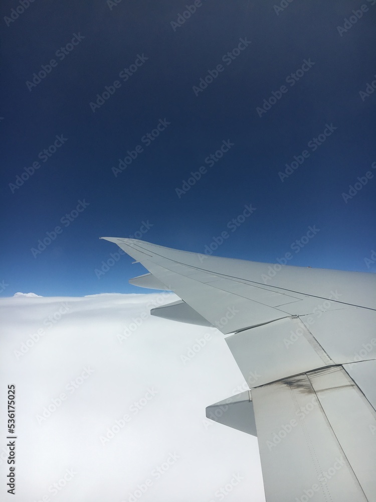 Fototapeta premium wing of airplane