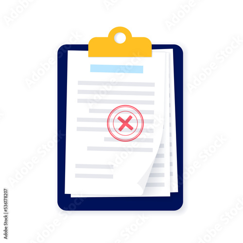 Rejected document concept