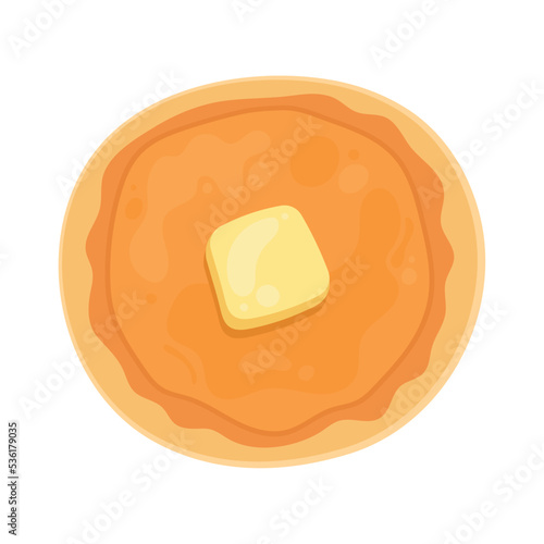 pancake and butter