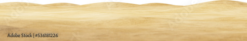 Fényképezés Tropical sandy beach on a transparent background