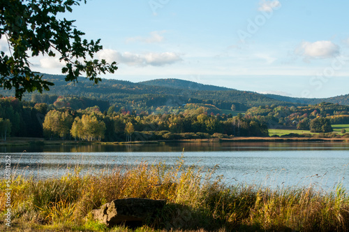 Beautiful lake in the mountains of Bavaria, Germany