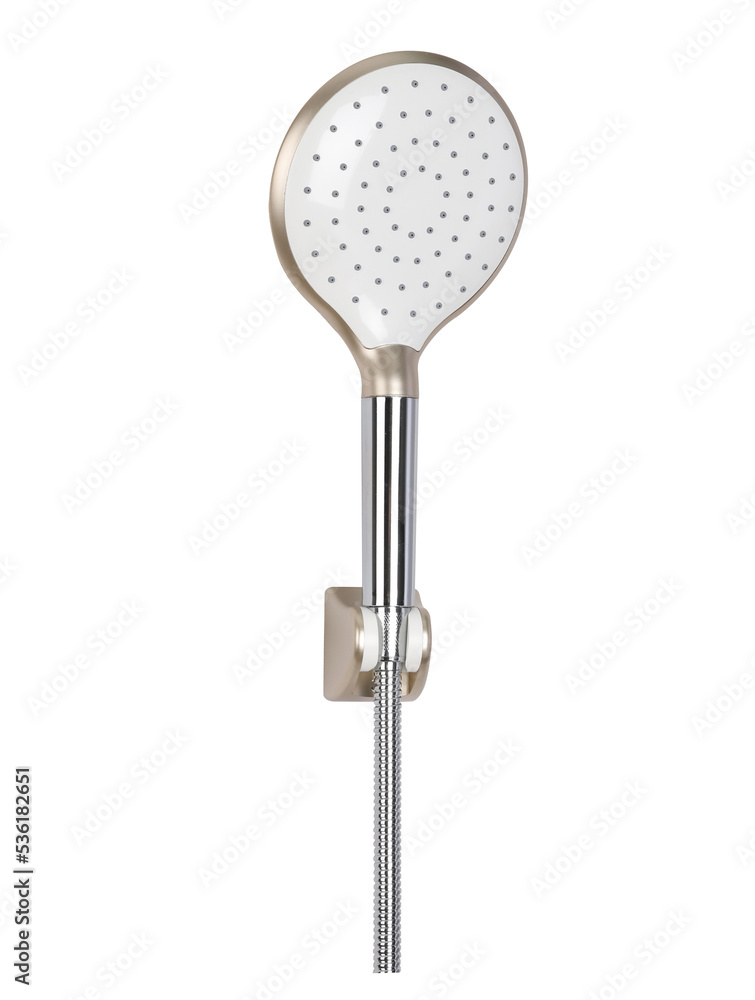 gold-chrome Shower head metal shower hose on a white background,
gold-chrome Shower head metal shower hose on a white background,