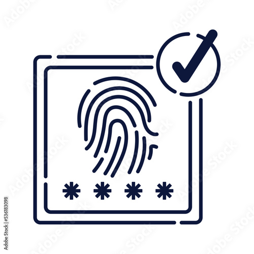 fingerprint and password