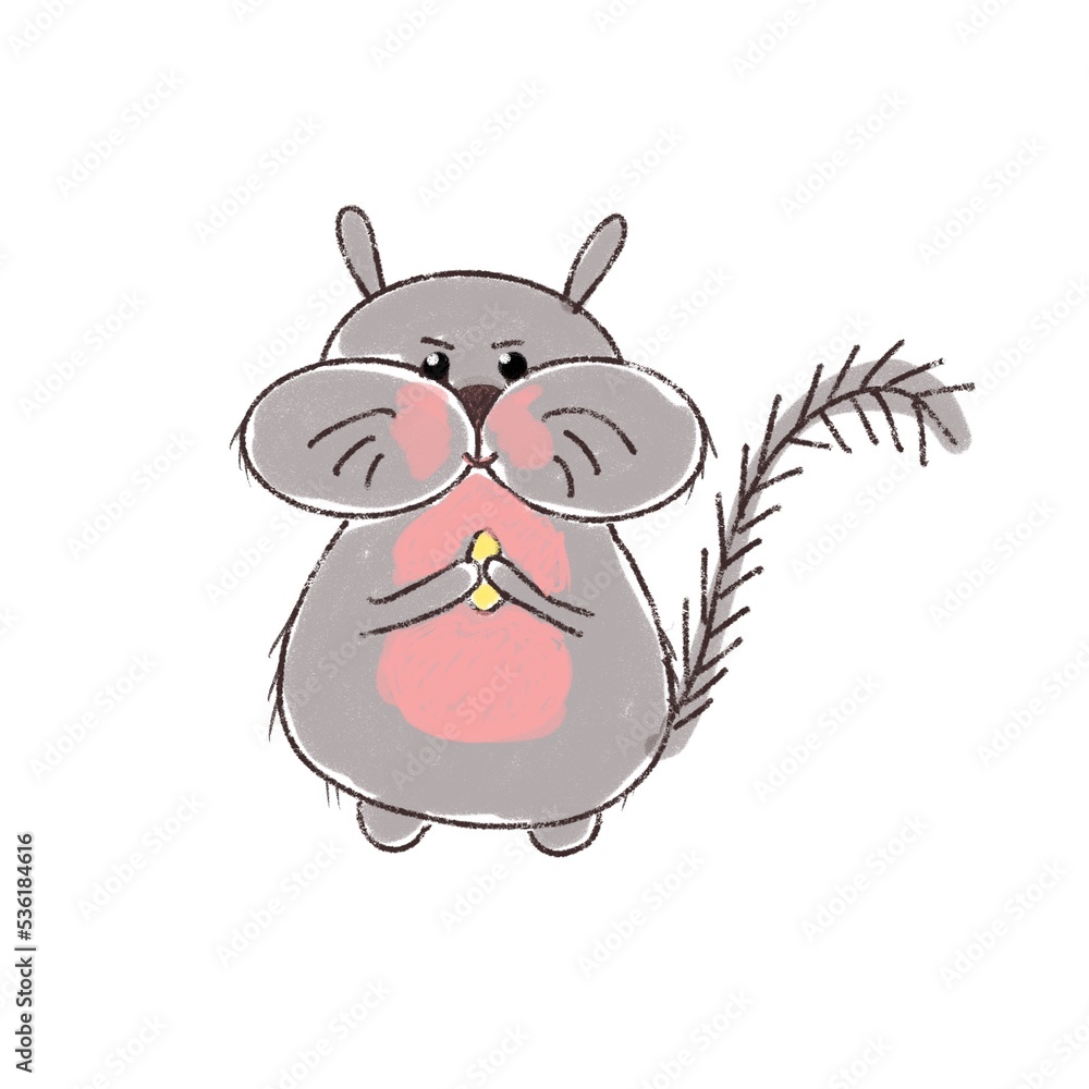 kids drawing hamster, freehand chalk drawing kids drawing hamster, freehand chalk drawing