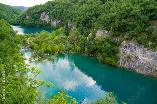 Nationalpark Plitvicer Seen in Kroatien, Wasserfälle 