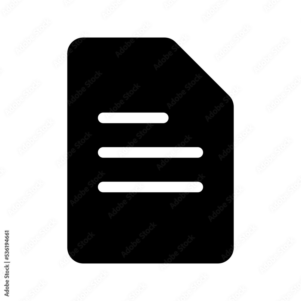 Documents Icon Vector Symbol Design Illustration Documents Icon Vector Symbol Design Illustration