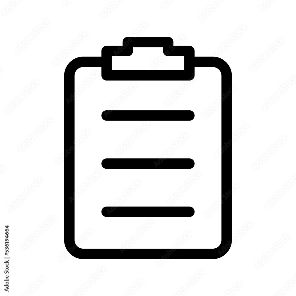 Clipboard Icon Vector Symbol Design Illustration Clipboard Icon Vector Symbol Design Illustration