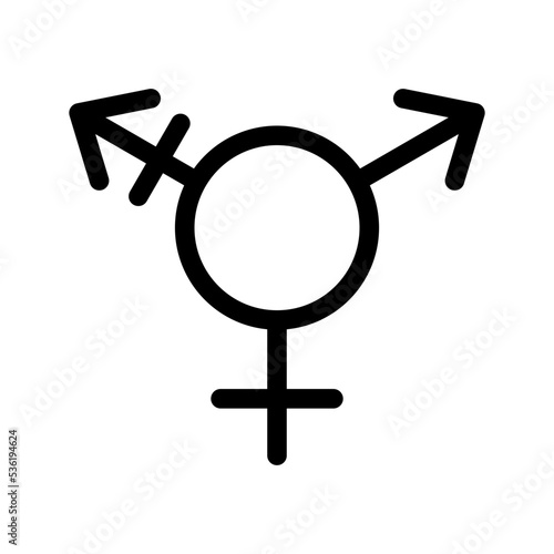 Trans Icon Vector Symbol Design Illustration