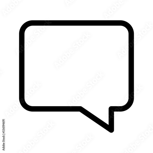 Bubble Chat Icon Vector Symbol Design Illustration