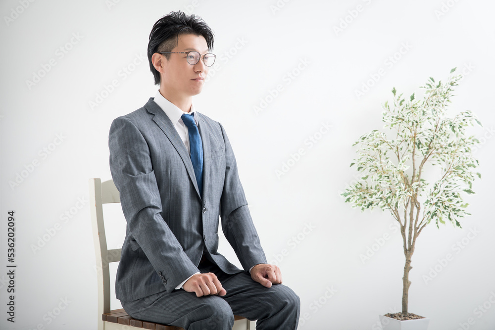 Valokuva 面接を受ける男性　interview