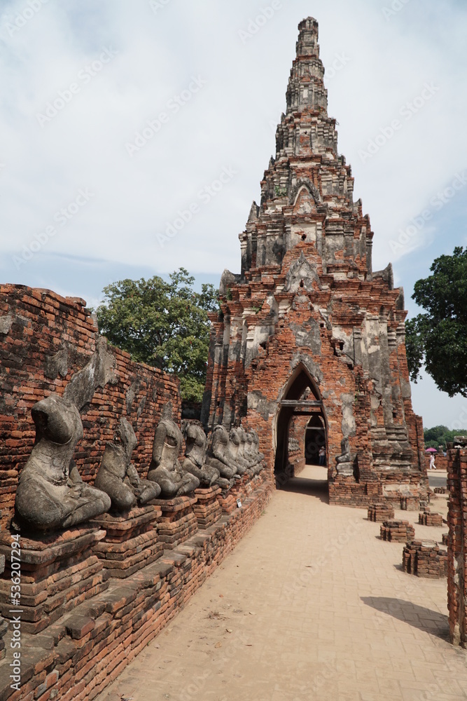 Obraz premium thailand, old city, ancient buildings