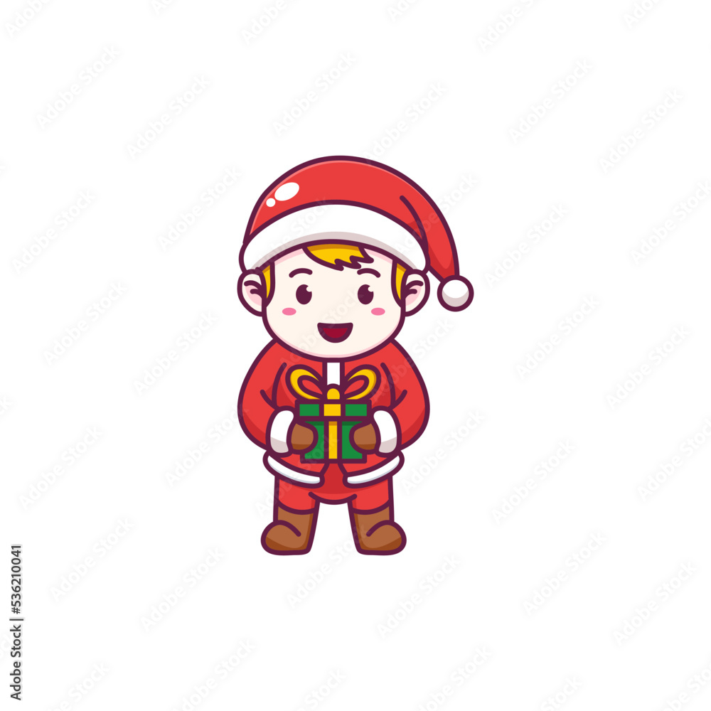 Cute boy celebrating christmas
Cute boy celebrating christmas