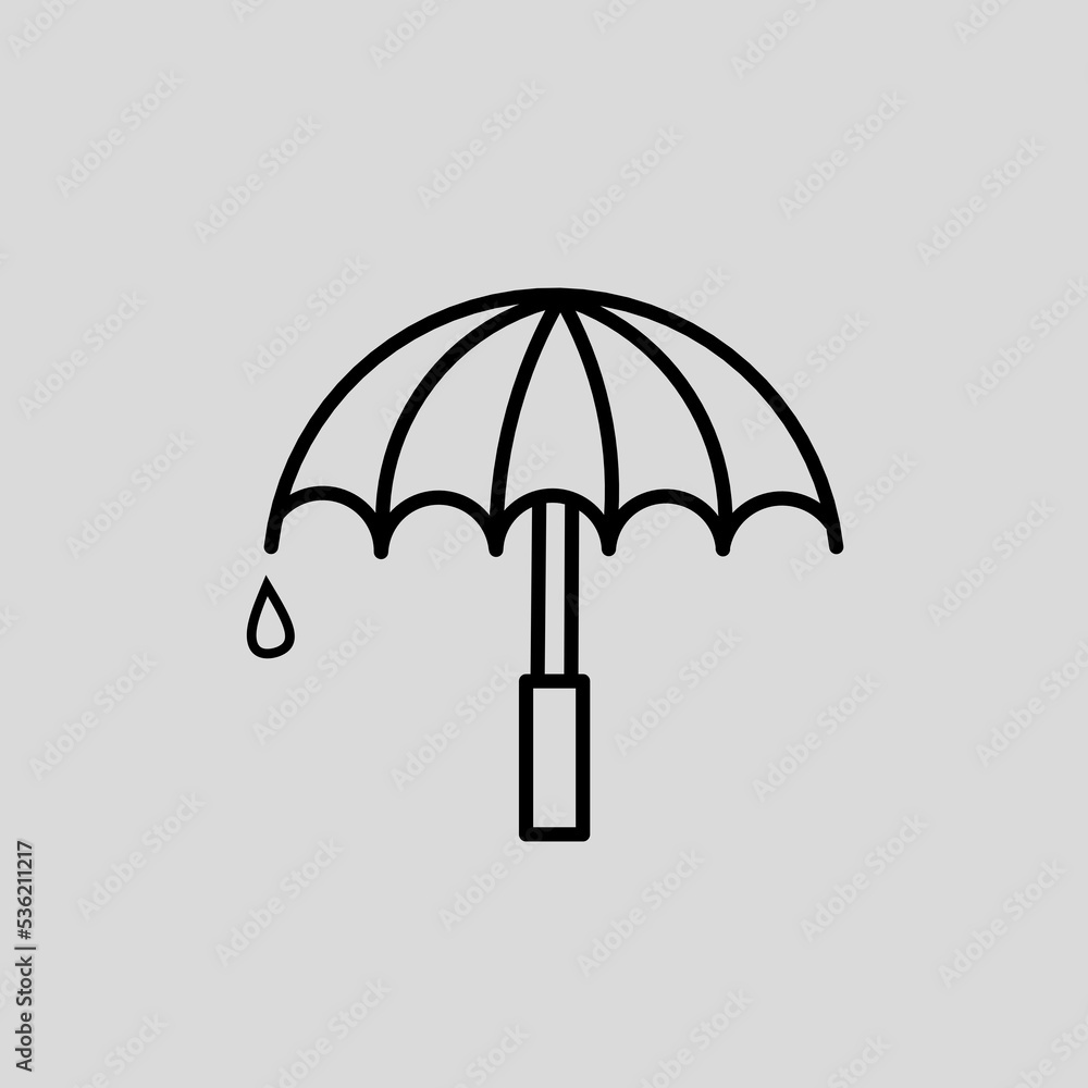 umbrella and rain umbrella and rain