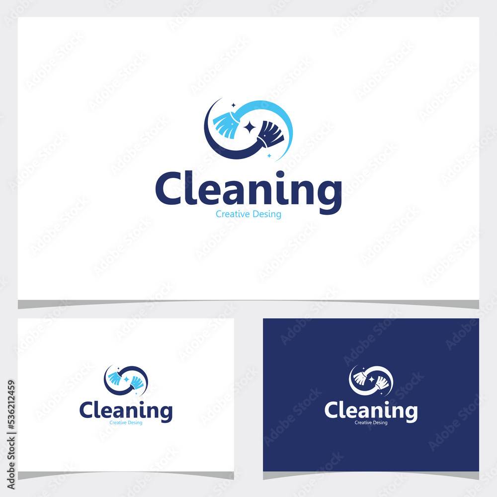 Cleaning logo icon vector isolated Cleaning logo icon vector isolated