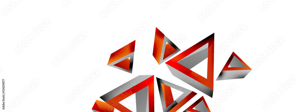 3d triangle abstract background. Basic shape technology or business concept composition. Trendy techno business template for wallpaper, banner, background or landing 3d triangle abstract background. Basic shape technology or business concept composition. Trendy techno business template for wallpaper, banner, background or landing