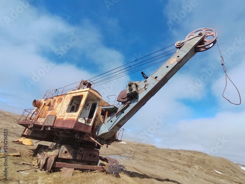 abandoned old technology