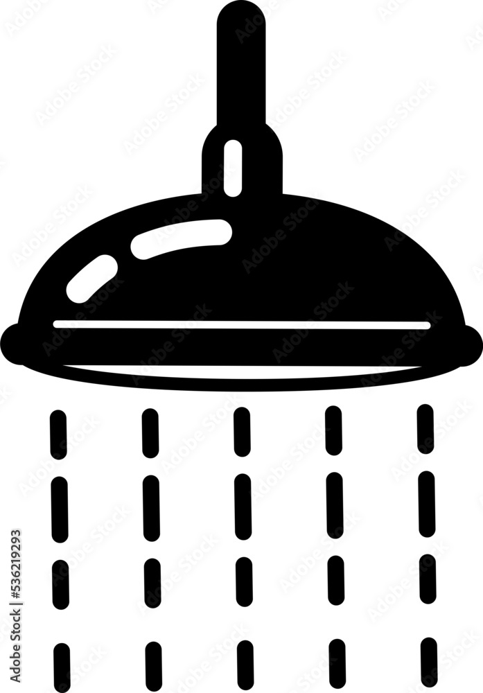 Fototapeta premium Shower icon
