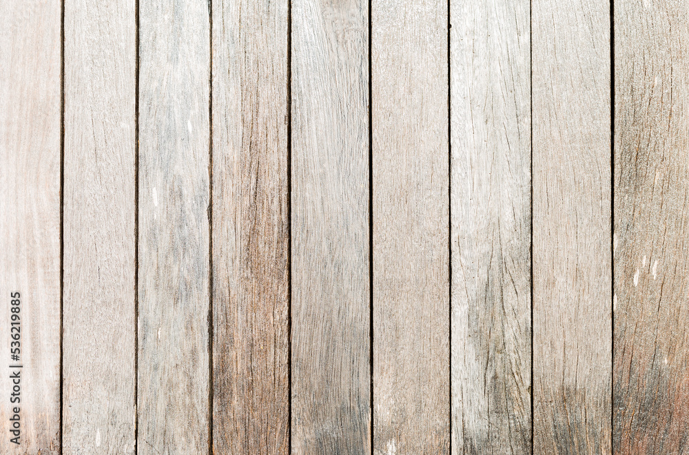 Fototapeta premium Wooden wall background, old wooden floor texture background