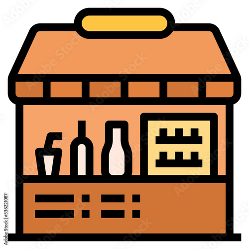 refreshment stall icon