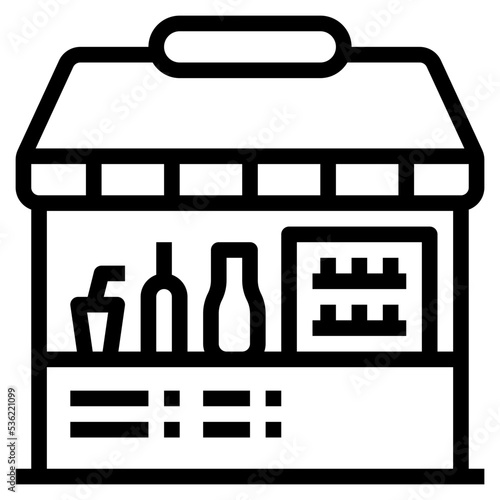refreshment stall icon