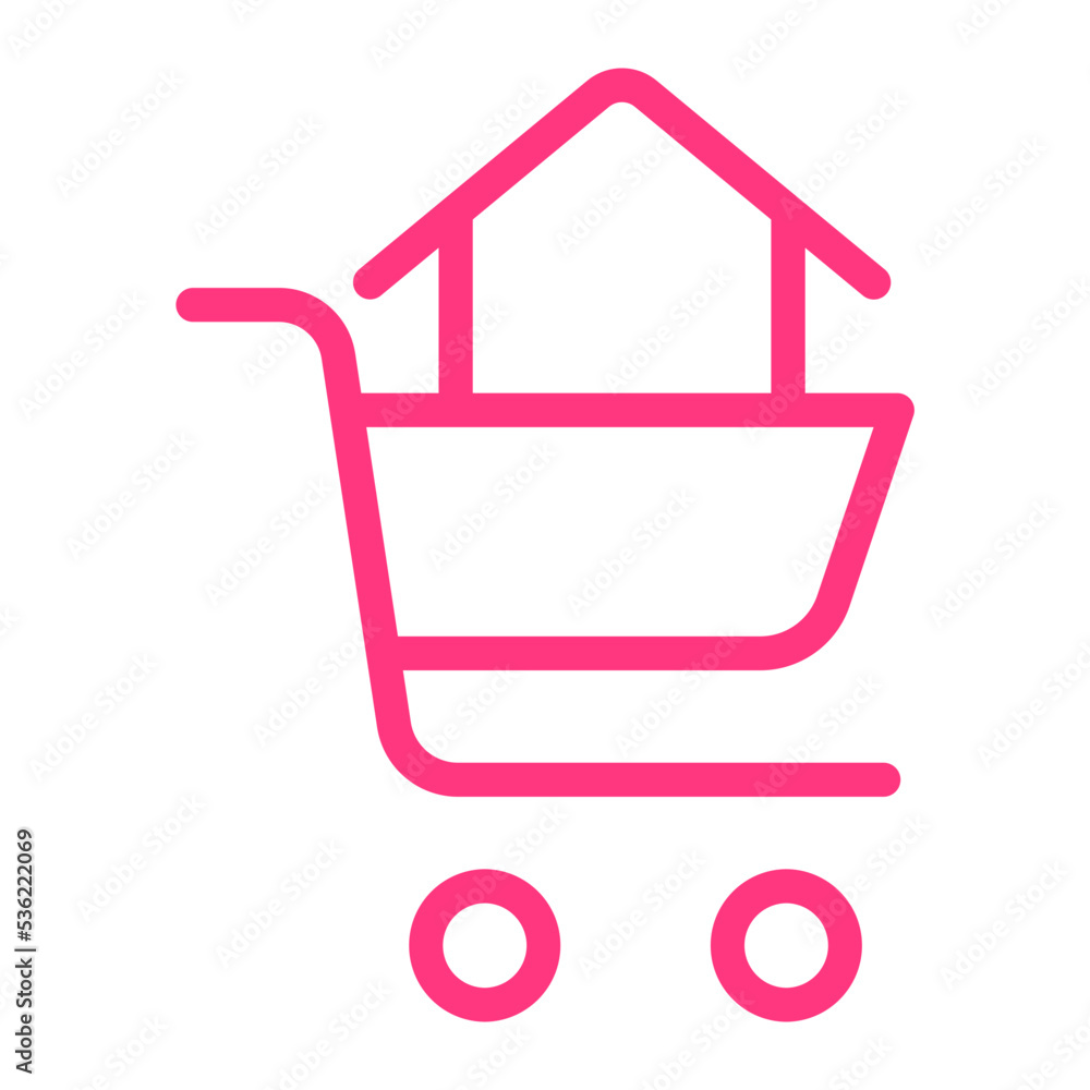 shopping cart gradient icon shopping cart gradient icon