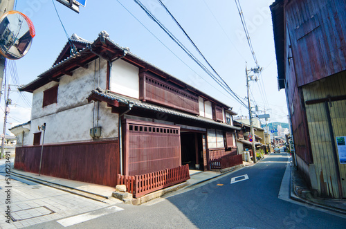 Tomonoura old town in Hiroshima prefecture, Chugoku, Japan.